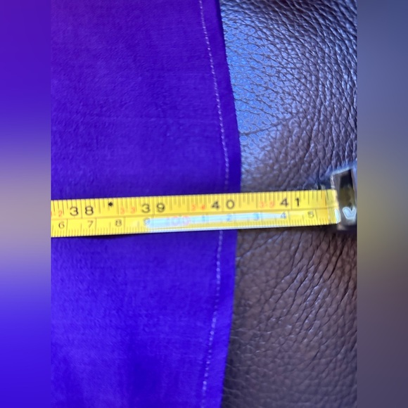 Purple Chiffon Sheer XL Scarf - Picture 5 of 5